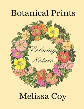 Paperback Botanical Prints: Coloring Nature Book