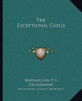 Paperback The Exceptional Child Book