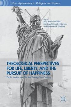 Hardcover Theological Perspectives for Life, Liberty, and the Pursuit of Happiness: Public Intellectuals for the Twenty-First Century Book