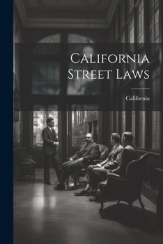 Paperback California Street Laws Book