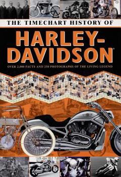 Hardcover Timechart History of Harley-Davidson Book