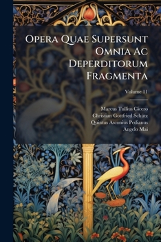 Paperback Opera Quae Supersunt Omnia Ac Deperditorum Fragmenta: Index Latinitatis G - M; Volume 11 Book