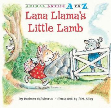 Library Binding Lana Llama's Little Lamb Book