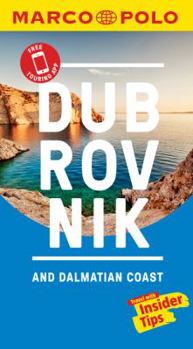 Paperback Dubrovnik & Dalmatian Coast Marco Polo Pocket Travel Guide - With Pull Out Map Book