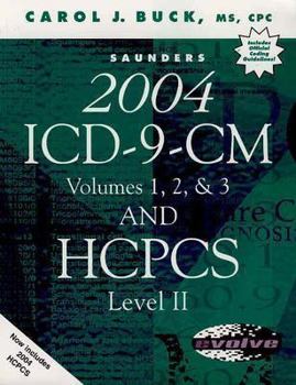 Paperback Saunders 2004 ICD-9-CM, Volumes 1, 2 & 3 and HCPCS, Level II (Revised Reprint) Book