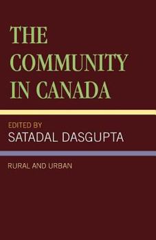 Paperback Community in Canada: Rural and Urban Book