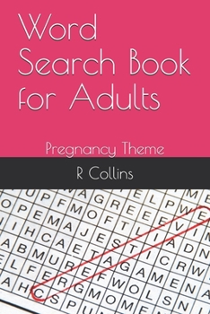Paperback Word Search Book for Adults: Pregnancy Theme Book