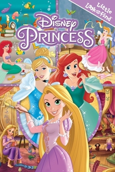 Hardcover Disney Princess: Little Look and Find: - Book