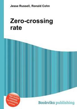 Paperback Zero-Crossing Rate Book