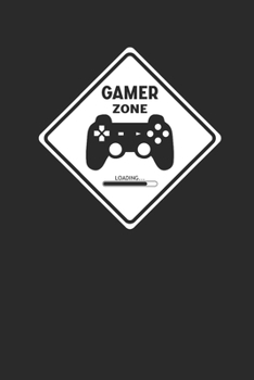 GAMER ZONE: Notebook Gamer Planer Notizbuch Gaming Journal 6x9 liniert