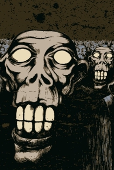 Zombie Group Lined Notebook: 110 Blank Lined (6x9) Pages to Jot Down Your Thoughts