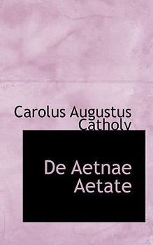 Paperback de Aetnae Aetate Book