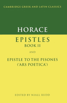 Paperback Horace: Epistles Book II and Ars Poetica Book