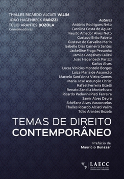 Paperback Temas de direito contemporâneo [Portuguese] Book