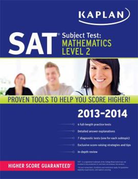 Paperback Kaplan SAT Subject Test: Mathematics Level 2 2013-2014 Book