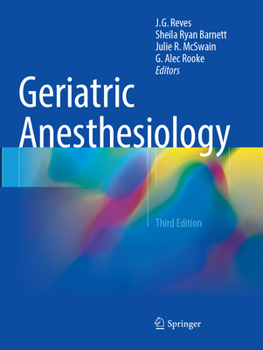 Paperback Geriatric Anesthesiology Book