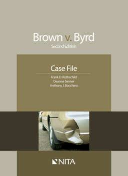Paperback Brown V. Byrd: Case File Book