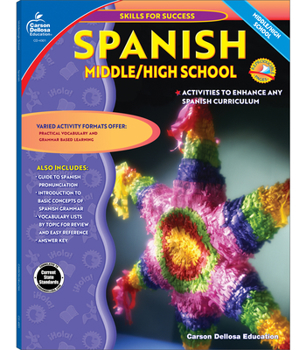 Paperback Spanish, Grades 6 - 12 Book
