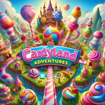 Paperback Candyland Adventures: Explore the sweet and colorful world of Candyland Book