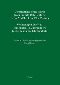 Hardcover Hawai'i and Liberia (Constitutions of the World from Late 18th Century to the Middle of the 19th Century) Book