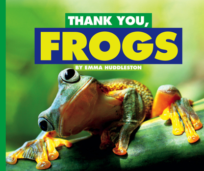 Library Binding Thank You, Frogs Book