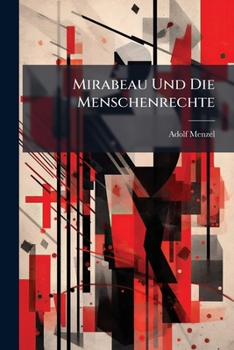 Paperback Mirabeau Und Die Menschenrechte: Der Sozialvertrag Bei Spinoza [Turkish] Book