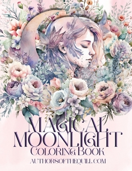 Paperback Magical Moonlight Maiden Coloring Book