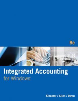 Paperback Integrated Accounting (with General Ledger CD-Rom) Book