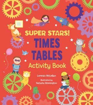 Paperback Super Stars! Times Tables Activity Book