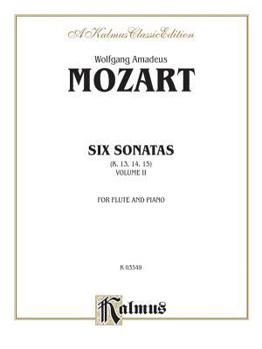 Paperback Six Sonatas, Vol 2: (Nos. 4-6 (K. 13, 14, 15) (Kalmus Edition, Vol 2) Book