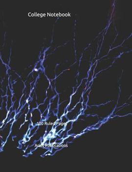 College Notebook : 100 Ruled Pages