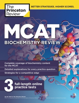Paperback MCAT Biochemistry Review Book