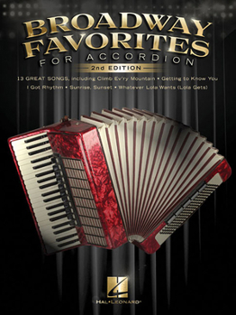 Paperback Broadway Favorites for Accordion Book