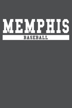 Paperback Memphis Baseball: American Campus Sport Lined Journal Notebook Book
