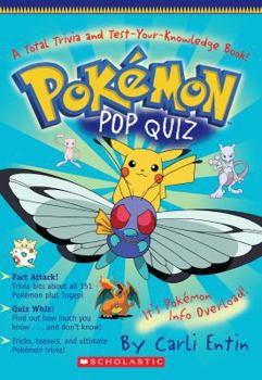 Paperback Pokemon Pop Quiz Book