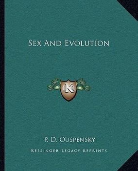 Paperback Sex And Evolution Book