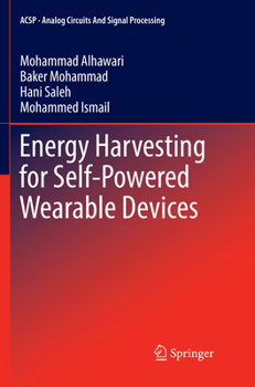 Paperback Energy Harvesting for Self-Powered Wearable Devices Book