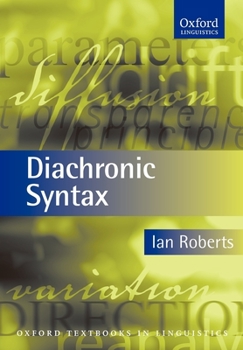 Paperback Diachronic Syntax Book