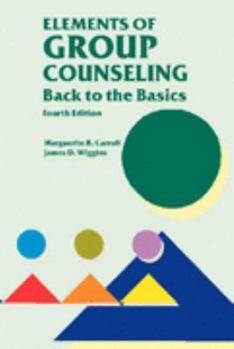 Paperback Elements of Group Counseling Book