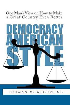 Paperback Democracy - American Style Book