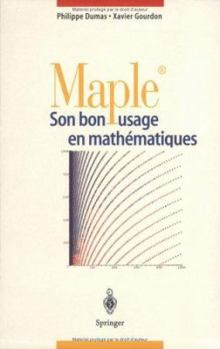 Paperback Maple: Son Bon Usage En Mathématiques [French] Book