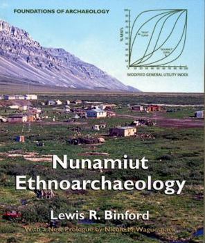 Paperback Nunamiut Ethnoarchaeology Book