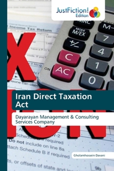 Paperback Iran Direct Taxation Act Book
