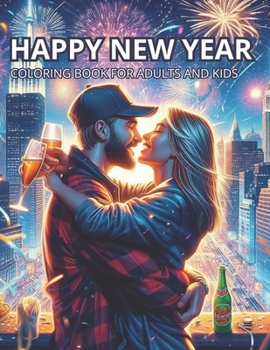 Paperback Happy New Year, Coloring Book