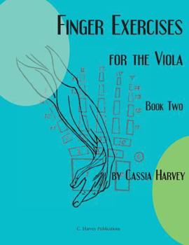 Paperback Finger Exercises for the Viola, Book Two Book