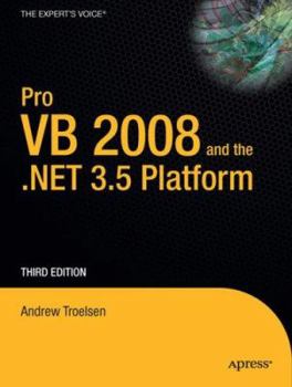 Paperback Pro VB 2008 and the .Net 3.5 Platform Book