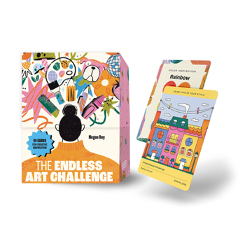The Endless Art Challenge Card Deck: 90 Creativity Prompt Cards (Overall 25,000 Combinations!) for Never-Ending Art I Nspiration (Gift for Creatives)