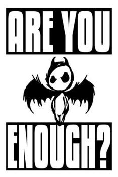 Paperback Are You Enough?: 6x9 College Ruled Line Paper 150 Pages Book