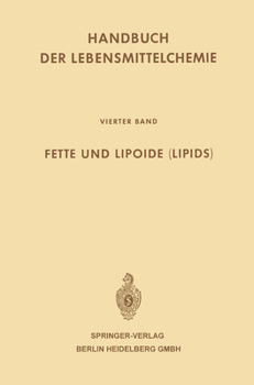 Paperback Fette Und Lipoide (Lipids) [German] Book