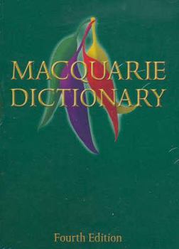 Hardcover Macquarie Dictionary Book
